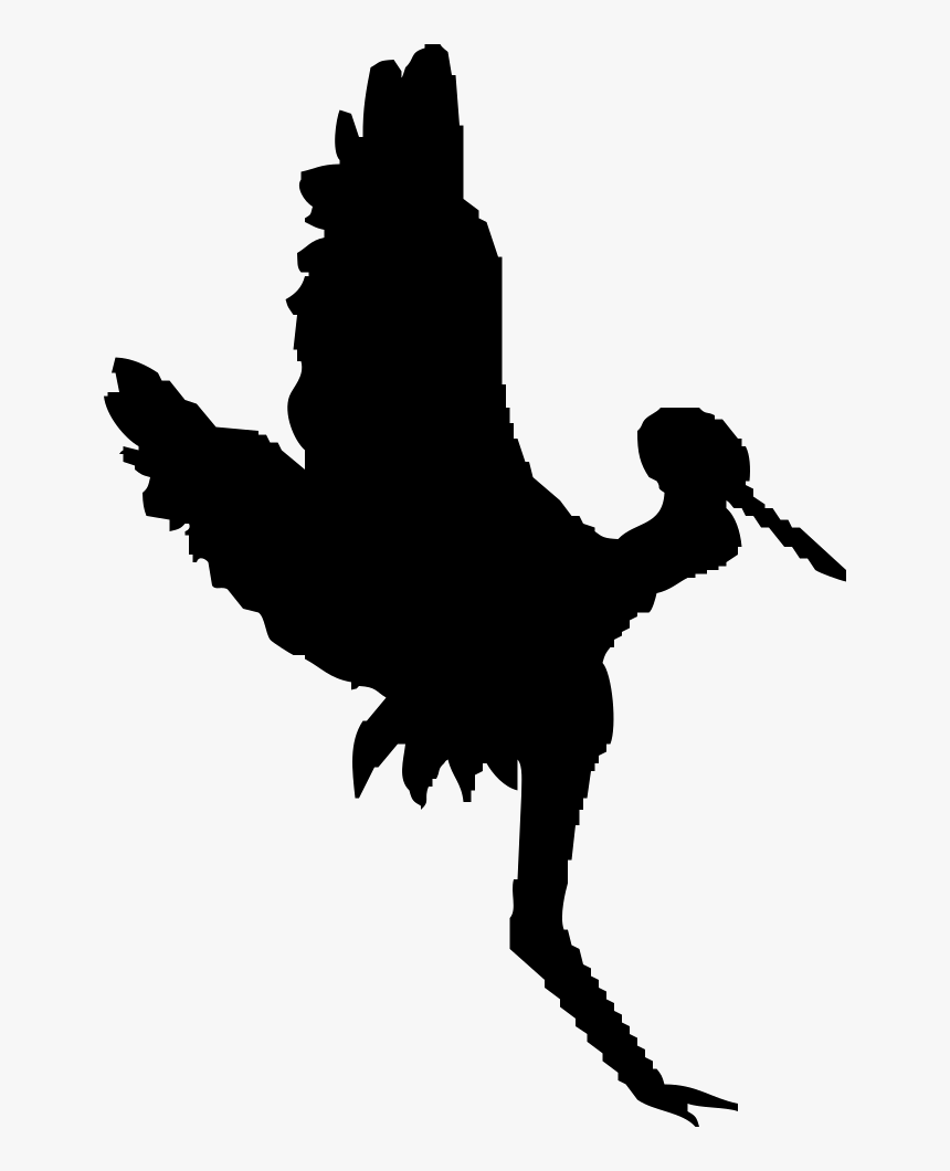 Common Snapping Turtle Silhouette Alligator Clip Art - Red Crowned Crane Icon, HD Png Download, Free Download