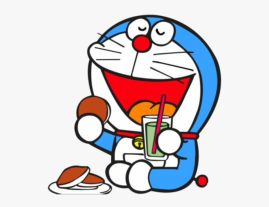 Doraemon With Dora Cake, HD Png Download, Free Download