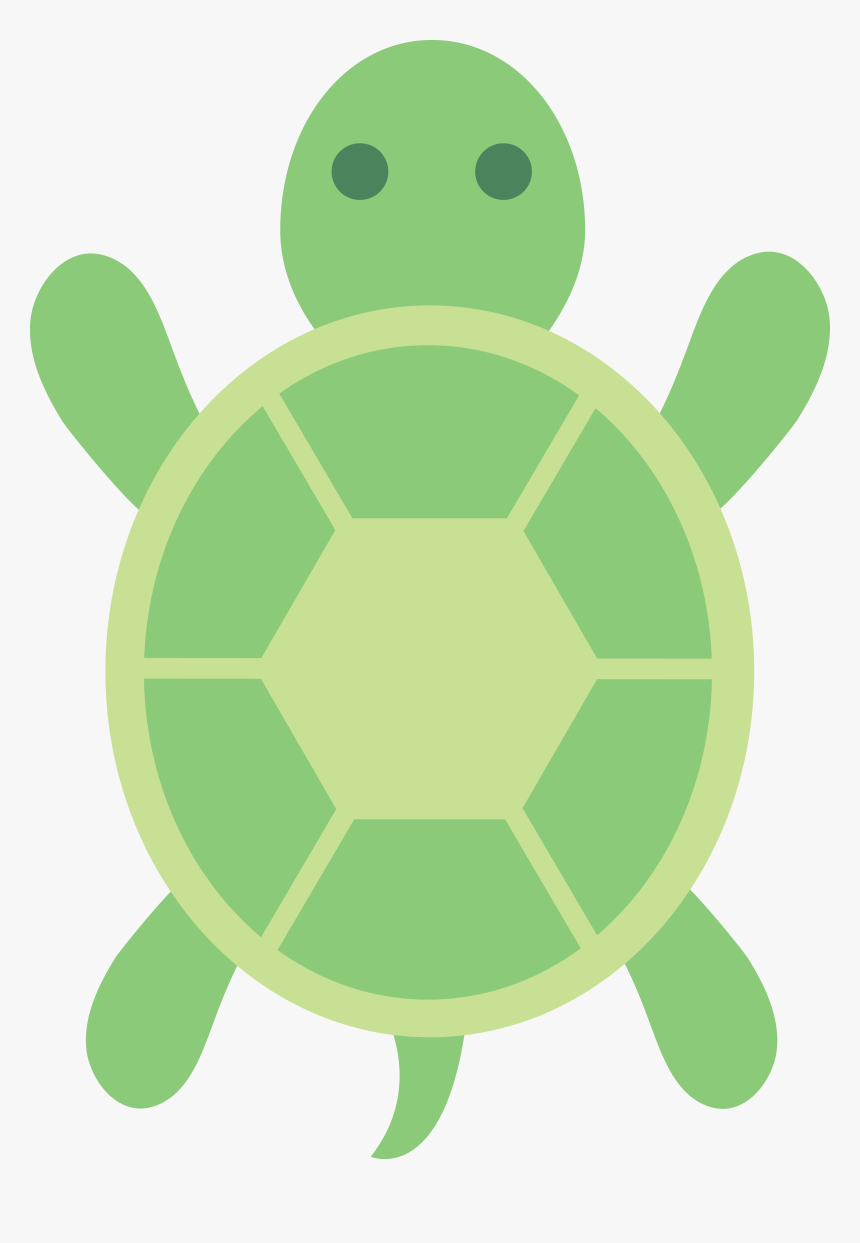 Green Sea Turtle Free Content Clip Art - Clip Art Turtle Animated, HD Png Download, Free Download