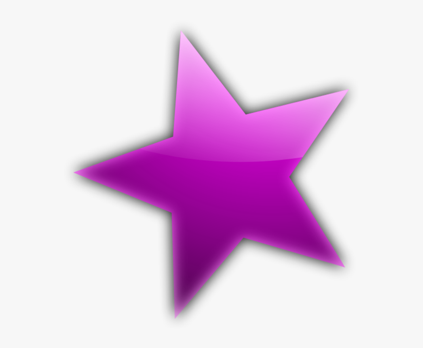 Free Download Clip Art - Purple Star Png, Transparent Png, Free Download