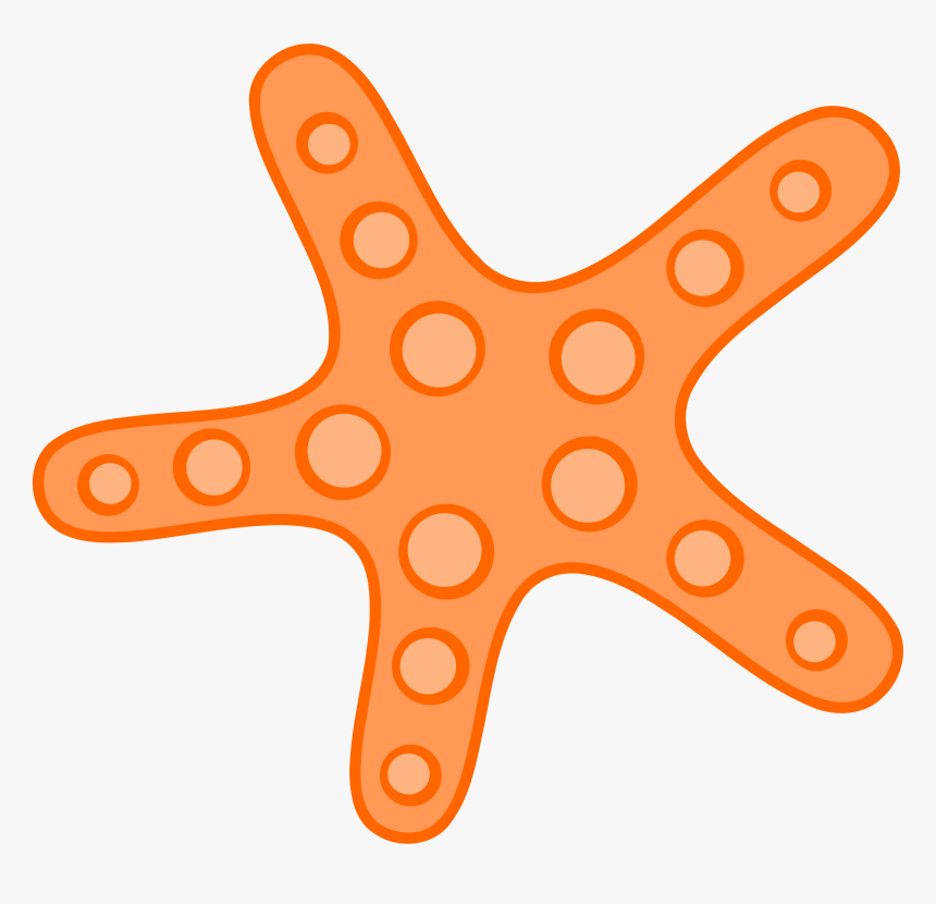 Star Fish Clip Art - Sea Star Clip Art, HD Png Download, Free Download