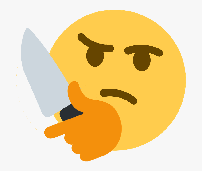 Stabs Discord Emoji - Discord Thinking Emoji Png, Transparent Png, Free Download