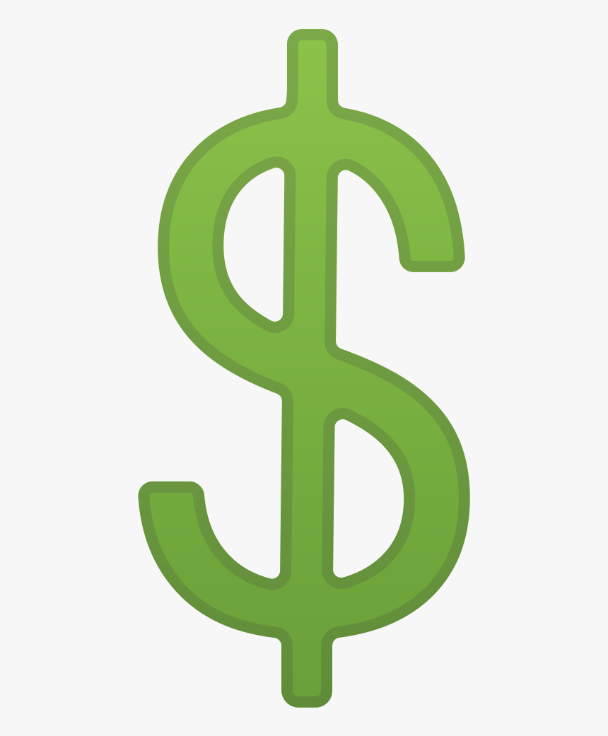 Heavy Dollar Sign Icon - Dollar Emoji, HD Png Download, Free Download