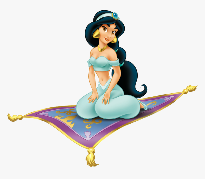 Transparent Jasmine Png - Princess Jasmine On Magic Carpet, Png Download, Free Download