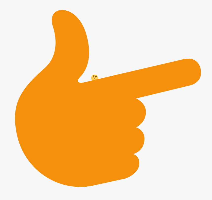 Thinking Emoji Hand Png, Transparent Png, Free Download