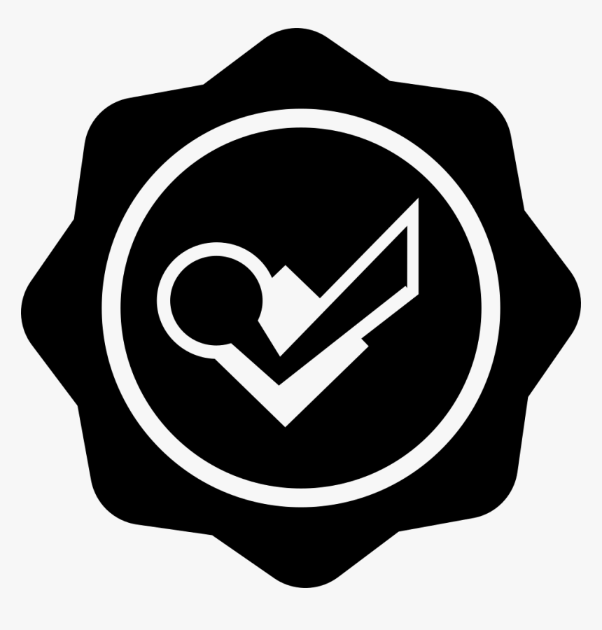 Badge With Check Mark - Facebook Znaczek, HD Png Download, Free Download