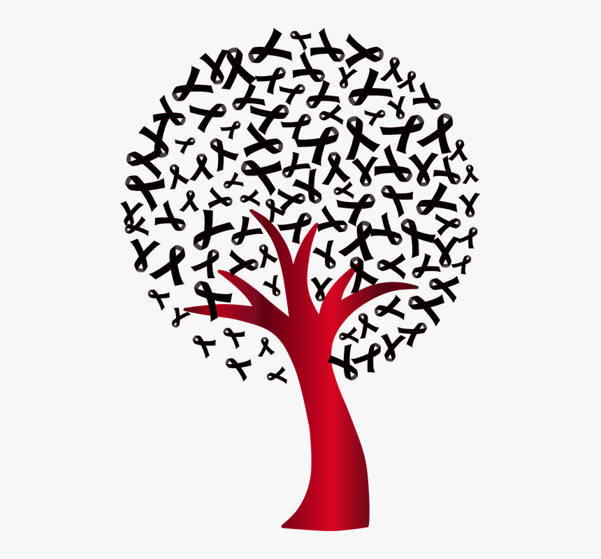 World Aids Day, Tree, Clinic, Cure, December 1, Disease - Aids Clipart, HD Png Download, Free Download