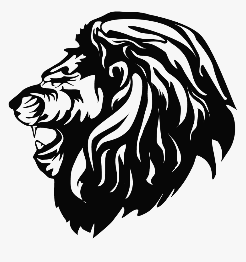 Transparent Lion Head Silhouette Png - Lion Vector Png, Png Download, Free Download