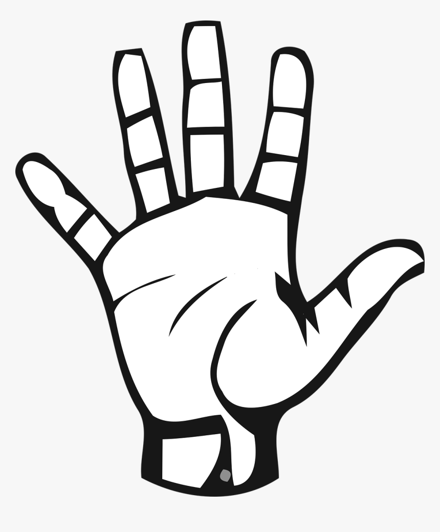 5 In Sign Language, HD Png Download, Free Download
