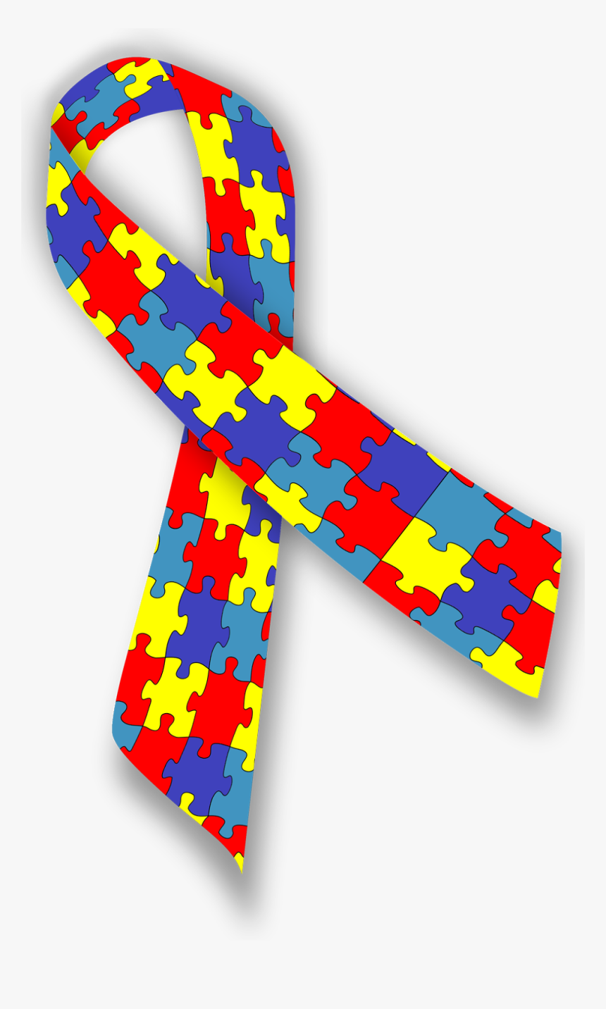 Autism, Ribbon, Awareness, Disease, Disorder, Syndrome - Autism Png, Transparent Png, Free Download