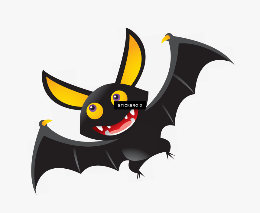 Transparent Cute Halloween Clipart Png - Cute Halloween Bat Clipart, Png Download, Free Download