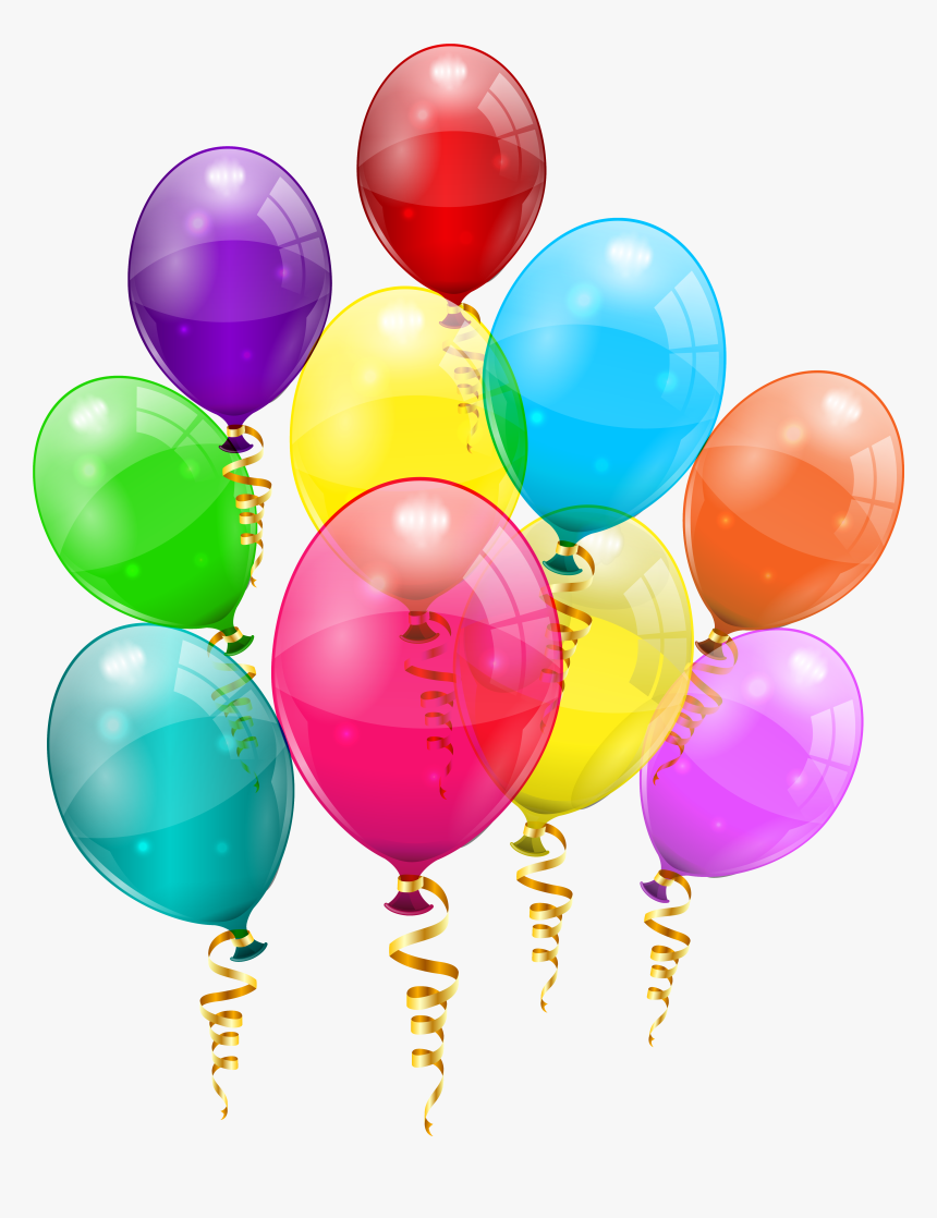 Birthday Balloon Clip Art - 70th Birthday Balloon Png, Transparent Png, Free Download