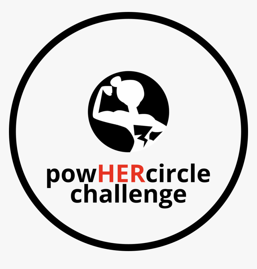 Powhercircle Black Circle - Circle, HD Png Download, Free Download