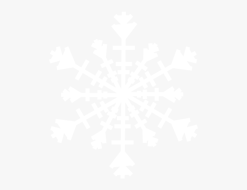 White Snowflake Png Ice Crystal - White Snowflake Vector Transparent, Png Download, Free Download