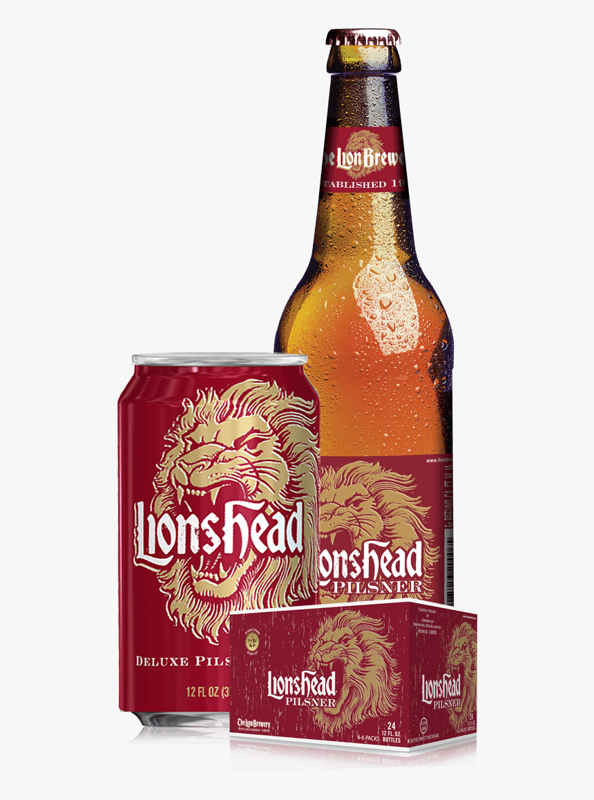 Lionshead Pilsner - Lion Brewery, Inc., HD Png Download, Free Download