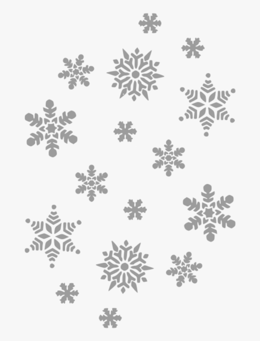 Snowflakes Png4 Png - White Snowflake Paper Png, Transparent Png, Free Download