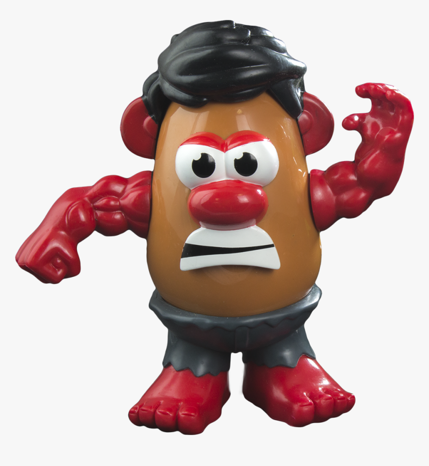 Red Hulk Mr Potato Head - Mr Potato Head Mad HD Png Download - kindpng