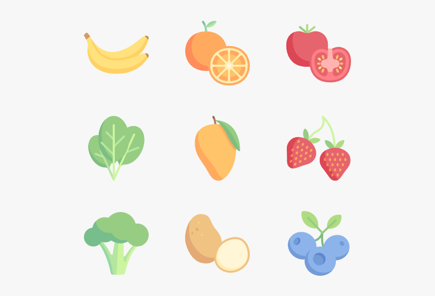 Fruits And Vegetables, HD Png Download, Free Download