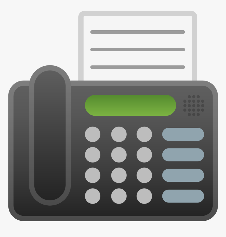 Fax Machine Icon - Icon Fax Machine, HD Png Download, Free Download