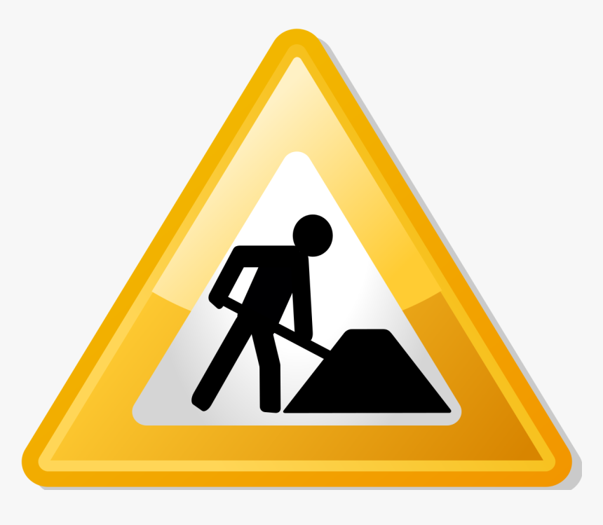 Under Construction Icon-yellow - Free Under Construction Icon, HD Png Download, Free Download