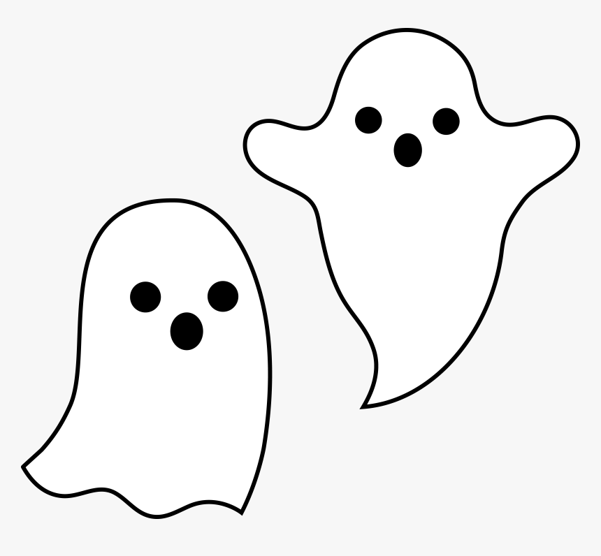 Spooky Ghosts - - Cute Ghost, HD Png Download, Free Download