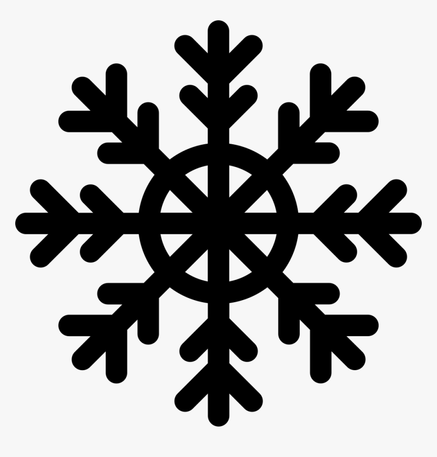 Snowflake - Snowflake Shape Png, Transparent Png, Free Download