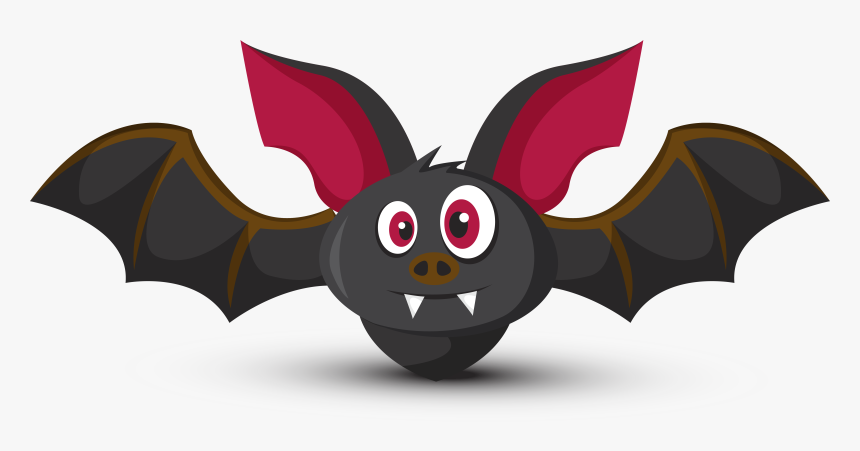 Bat Cartoon Pictures - Transparent Background Cute Bat Clipart, HD Png Download, Free Download