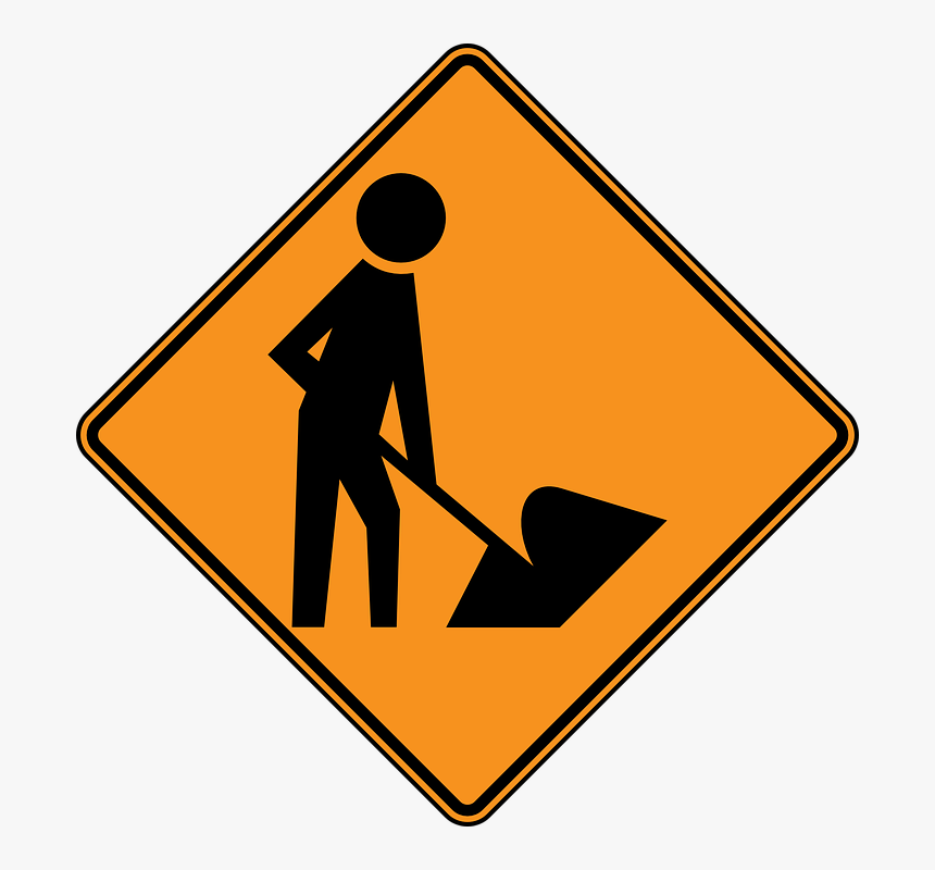 Work, Under Construction, Work In Progress, Road Sign - Construction Signs Clip Art, HD Png Download, Free Download