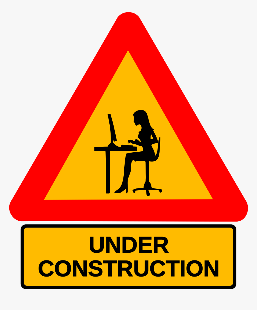 Construction Clipart Woman - Under Construction Woman, HD Png Download, Free Download