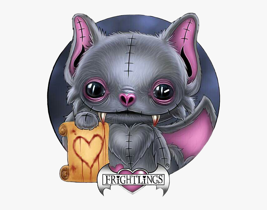 #cute #bat#freetoedit - Frightlings, HD Png Download, Free Download