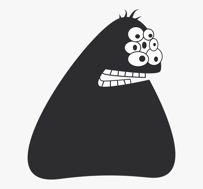 Monster, Eyes, Tooth, Dear, Sweet - Illustration, HD Png Download, Free Download