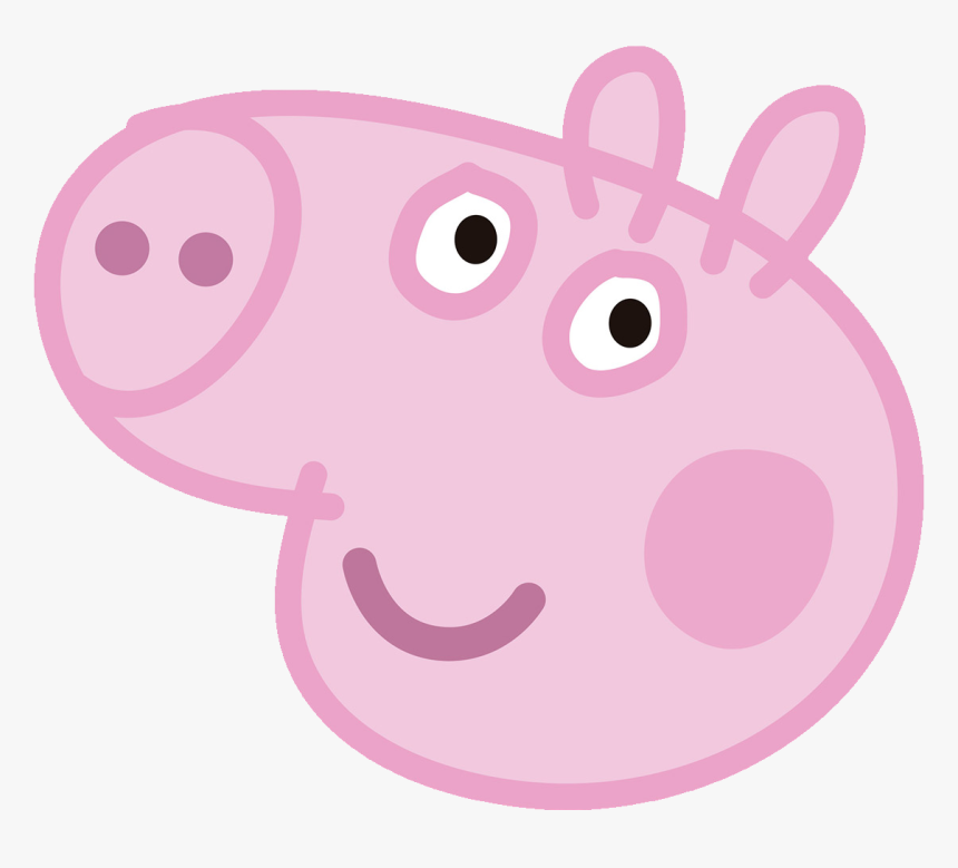 Peppa Pig George Pig - Peppa Pig Face Png, Transparent Png, Free Download