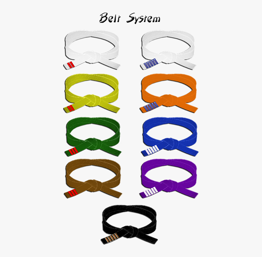 Karate Colour Belt Png, Transparent Png, Free Download