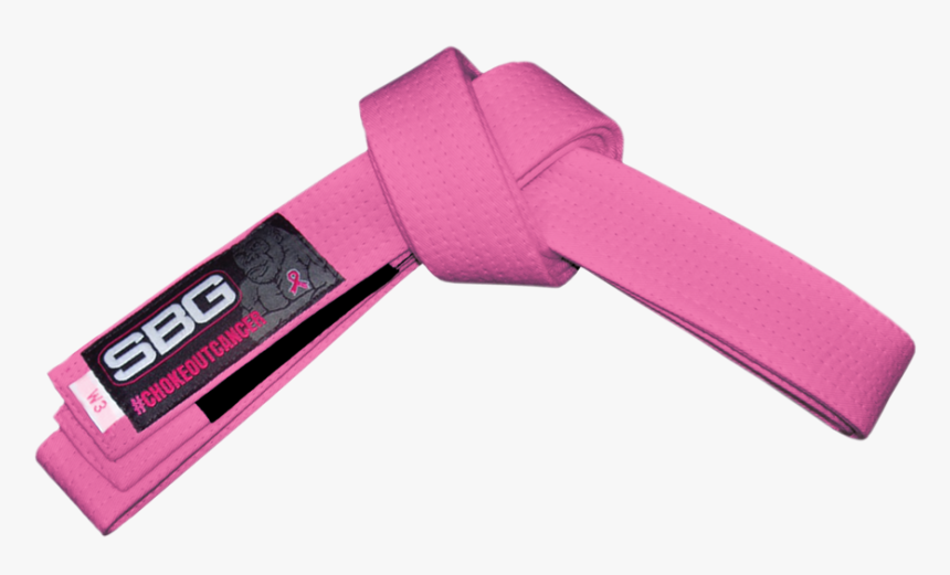 Transparent Karate Belt Png - Pink Jiu Jitsu Belt, Png Download, Free Download