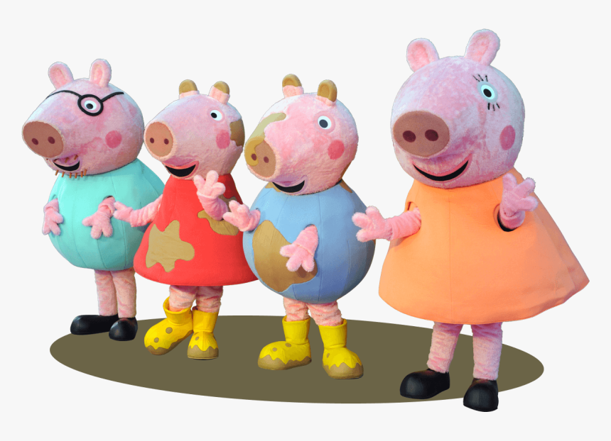 Peppa Pig Family Transparent, HD Png Download, Free Download