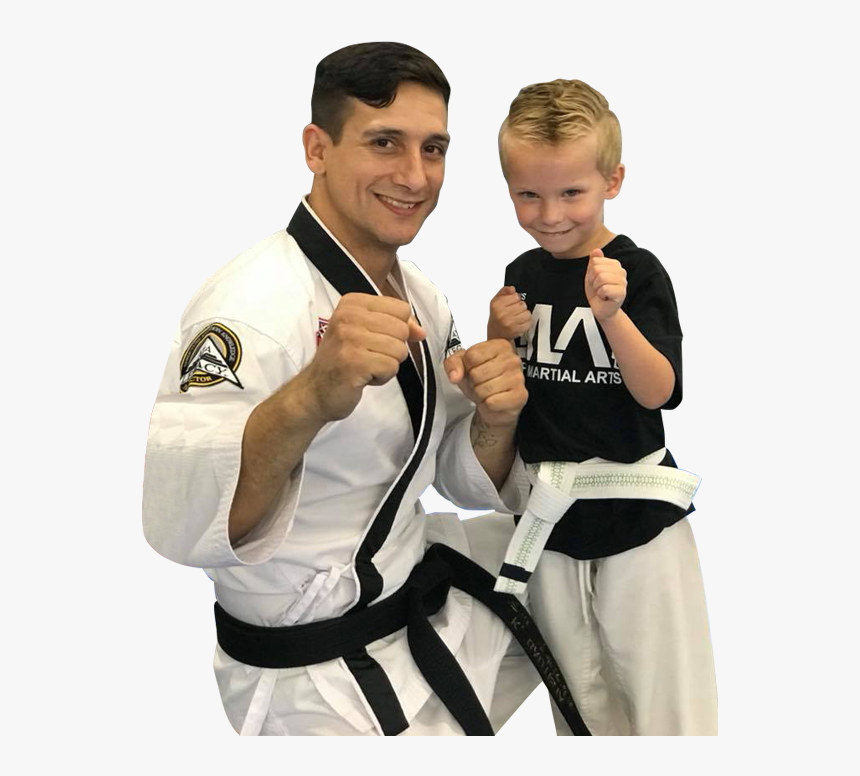 Kevin Bautista With Student - Karate, HD Png Download, Free Download