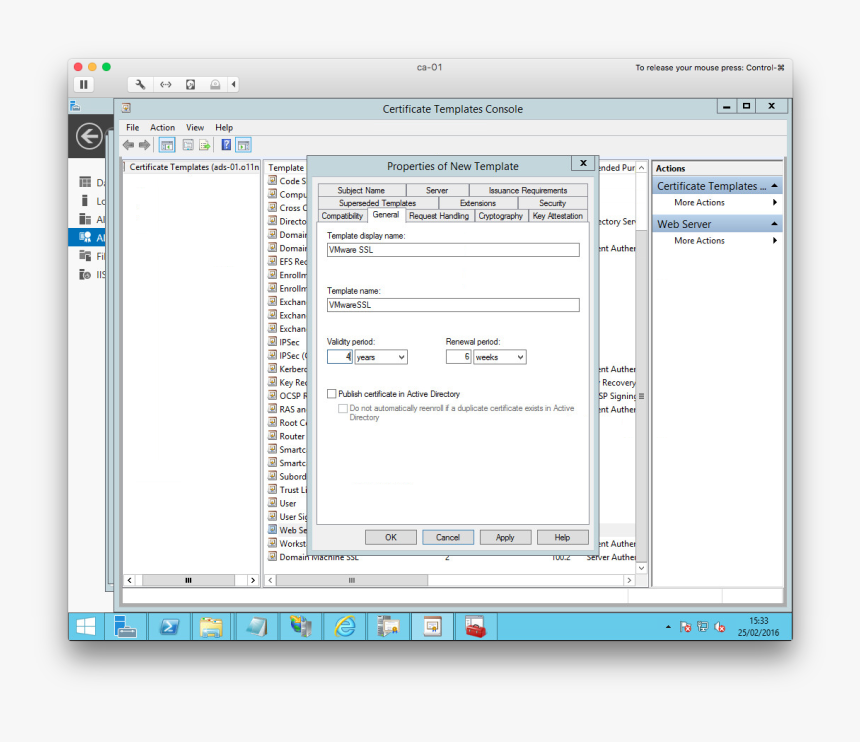 20160256 150269-capturfiles - Vcsa 6.5 Ca Template, HD Png Download, Free Download