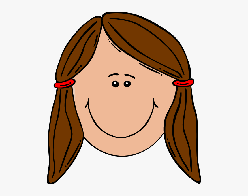 Head Clip Art Amp Look At Head Clip Art Clip Art Images - Sad Face Girl Cartoon, HD Png Download, Free Download