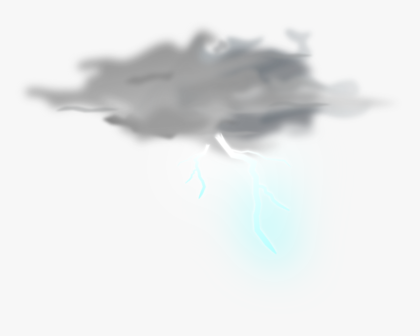 Transparent Clouds Clip Art - Thunder Cloud Png, Png Download, Free Download