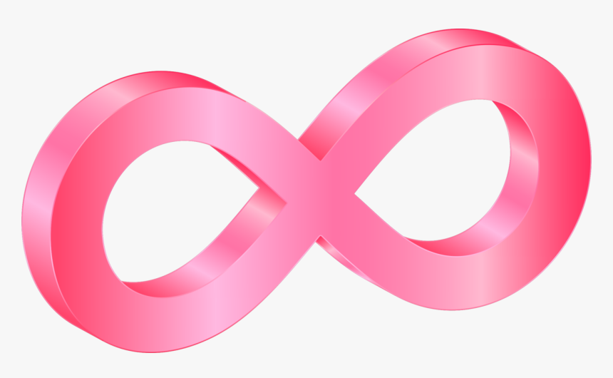 Transparent Infinity Love Png - Infinity Symbol Pink Png, Png Download, Free Download
