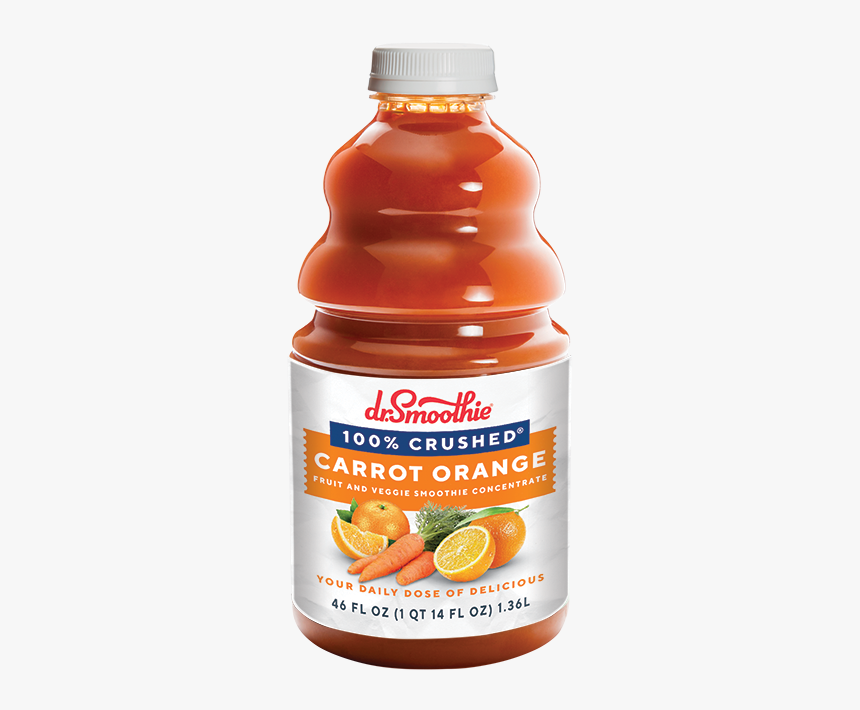 Drs 100 Crushed Carrot Orange 600 X 645 - Dr. Smoothie, HD Png Download, Free Download