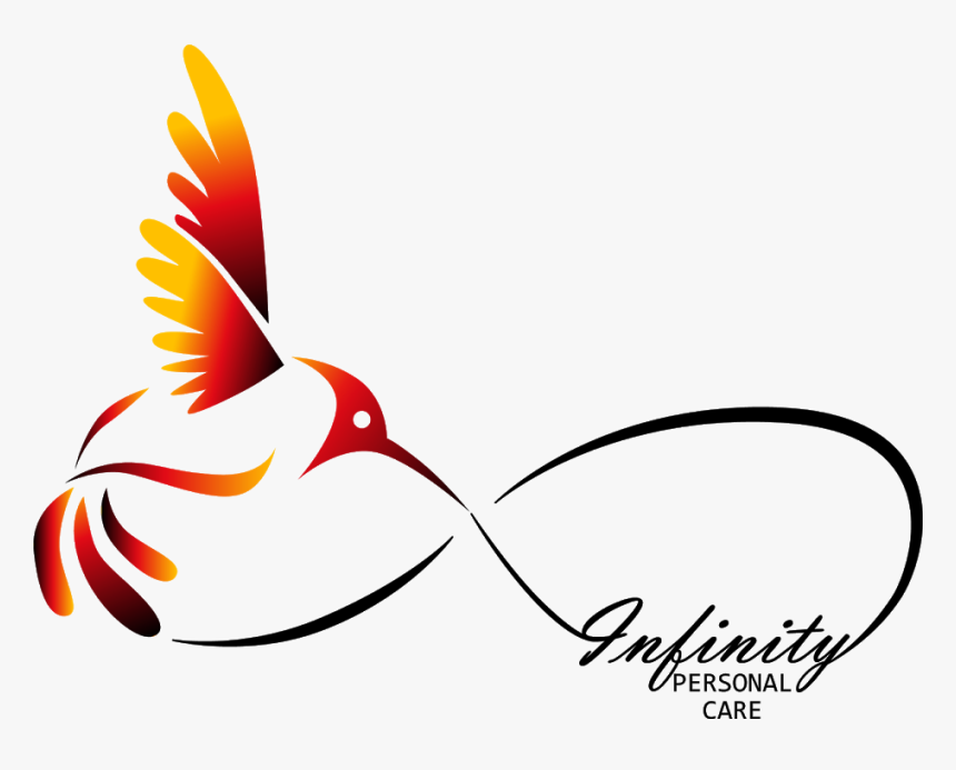 Infinite Love Png Download - Hummingbird Infinity Tattoo Meaning, Transparent Png, Free Download