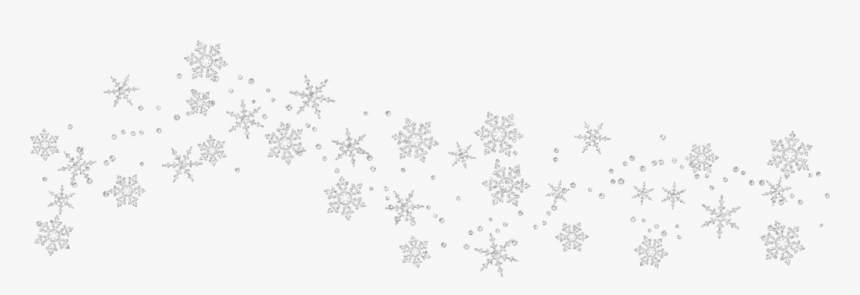 Banner Freeuse Stock Free Snowflake Clipart Borders - Transparent White Snowflake Border, HD Png Download, Free Download