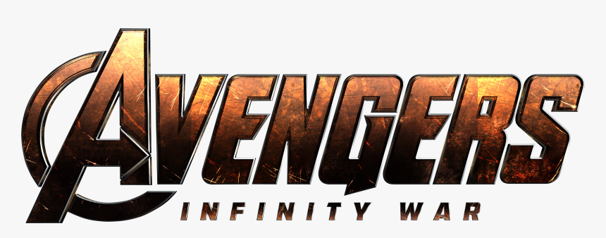 Captain Infinity Love Hulk Thor Logo Ultron Clipart - Avengers Infinity War Lettering, HD Png Download, Free Download