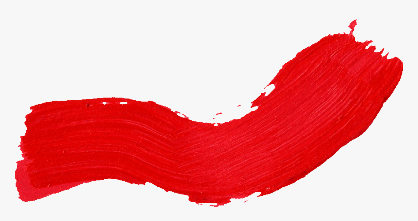 Red Paint Line Png, Transparent Png, Free Download