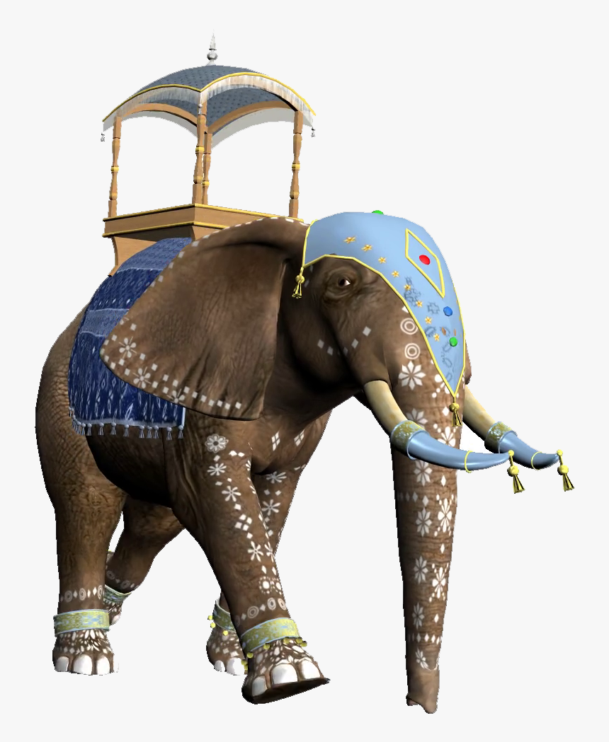 Elephants Png Clipart - Elephant Walking On Animation, Transparent Png, Free Download