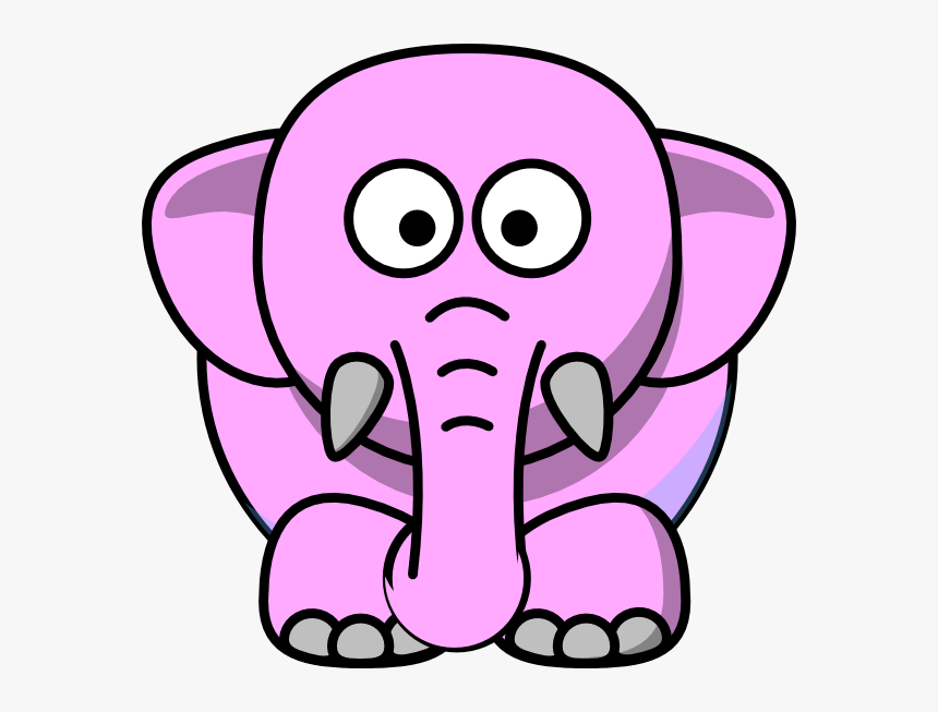 Cartoon Elephant Svg Clip Arts, HD Png Download, Free Download