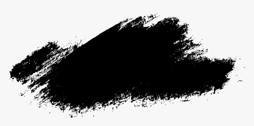 Clip Art Dry Brush Png - Black Brush Stroke Png, Transparent Png, Free Download
