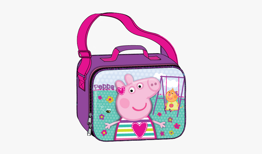 Peppa Pig- Peppa Play 3d Lunch Box - Peppa Pig Lunch Bag, HD Png Download, Free Download