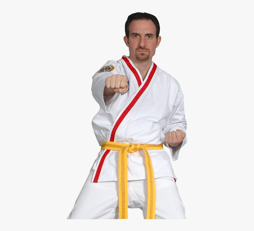 Adult Man In Karate Stance - Karate, HD Png Download, Free Download